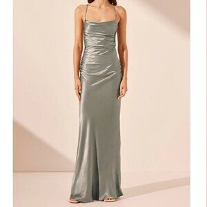 Shona Joy La Lune Lace Back Maxi Dress